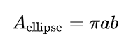 Ellipse formula