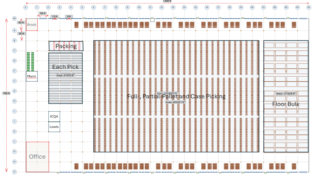 Full site drawing in powerpoint