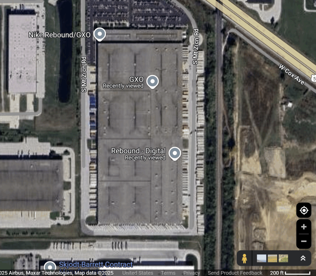 Warehouse plan